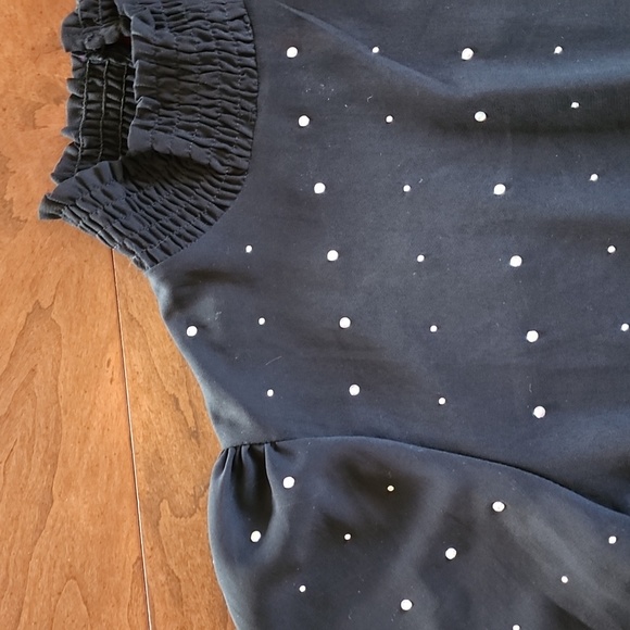 Sheer Rhinestone high neck top - Picture 6 of 11